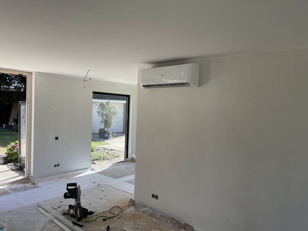 Airconditioning geplaatst door Van den Beucken in een woonruimte